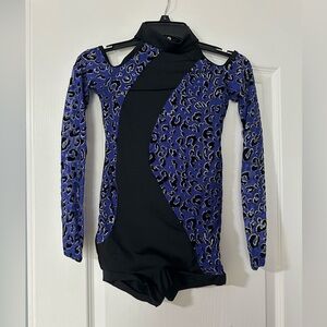 Weissman purple leopard costume